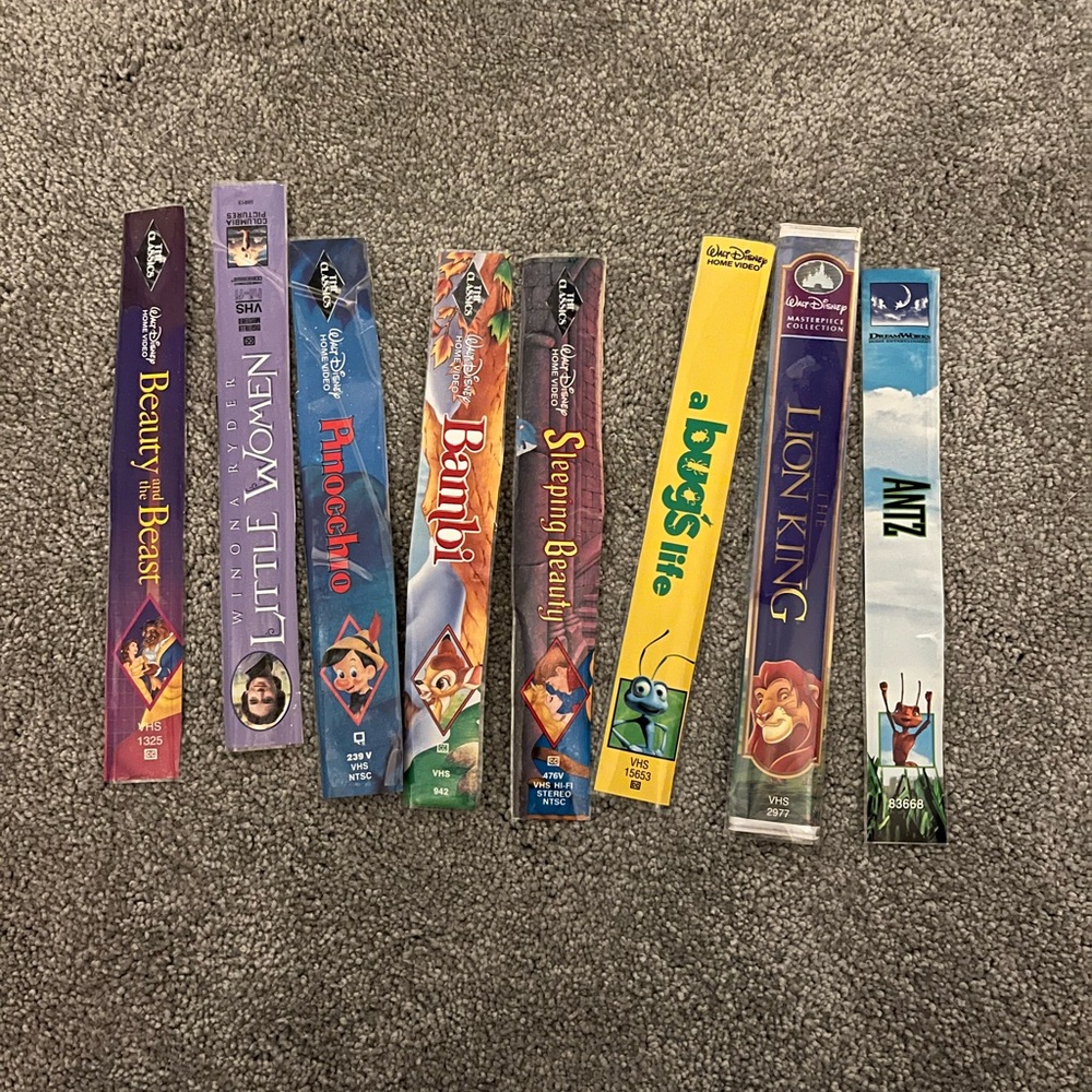 VHS Bookmarks 1